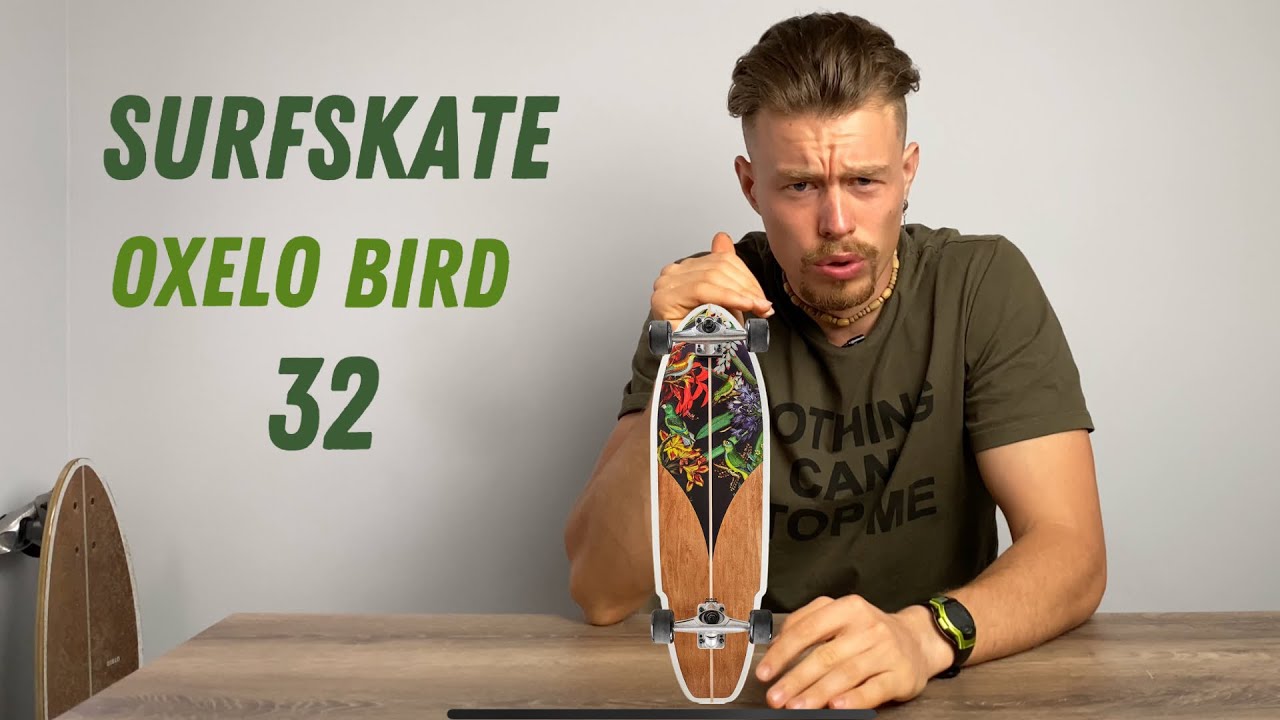 ОБЗОР сёрфскейта из декатлона : surfskate OXELO BIRD 32
