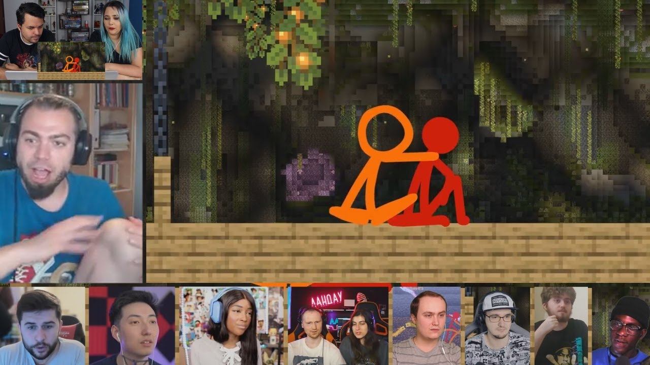 Lush Caves - Animation vs. Minecraft Shorts Ep 24 [REACTION MASH-UP]#1677