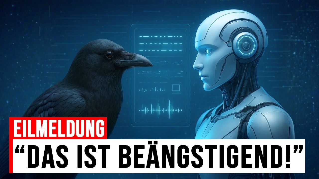 KRÄHEN SPRACHE geknackt: KI entdeckt, was diese Vögel wirklich über MENSCHEN denken!