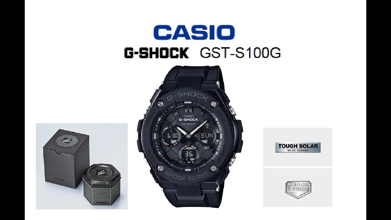 카시오 지샥 GST-S100G 지스틸 리뷰 ┃ CASIO G-SHOCK GST-S100G G-STEEL REVIEW