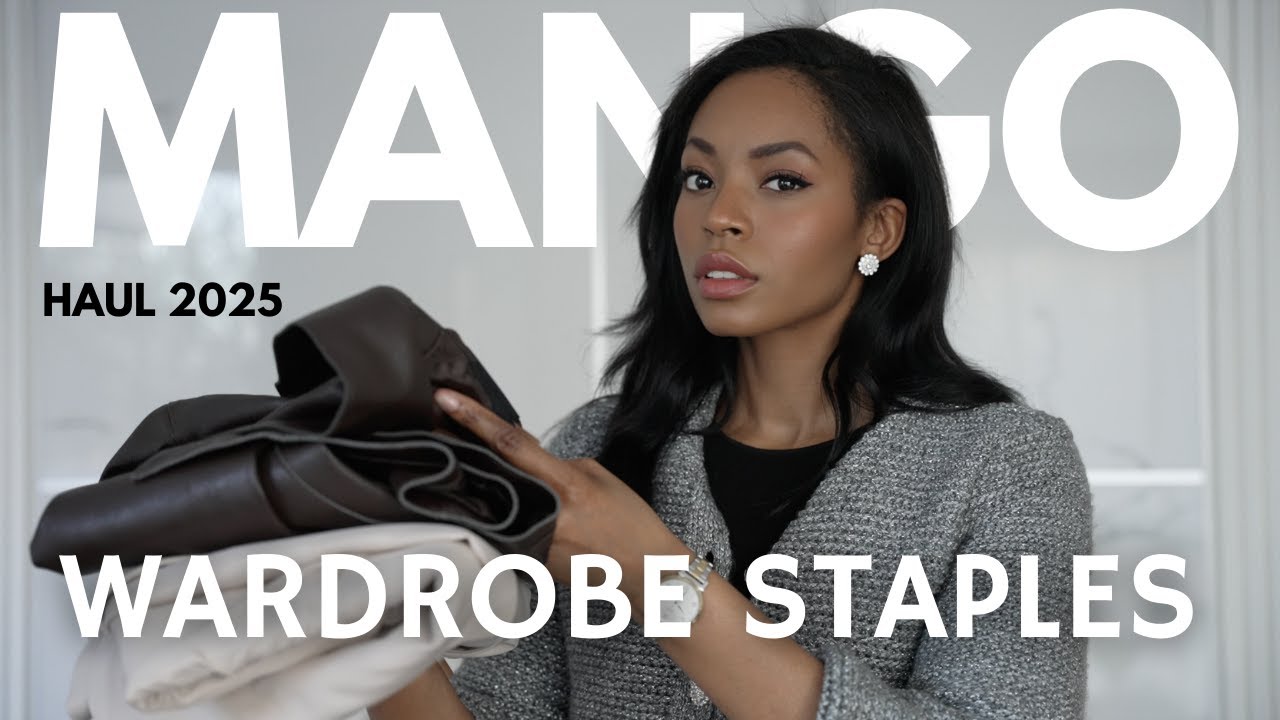 MANGO WARDROBE STAPLES | MANGO HAUL 2025