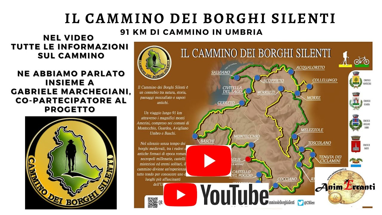 Il Cammino dei Borghi Silenti - Serie sui Cammini d'Italia