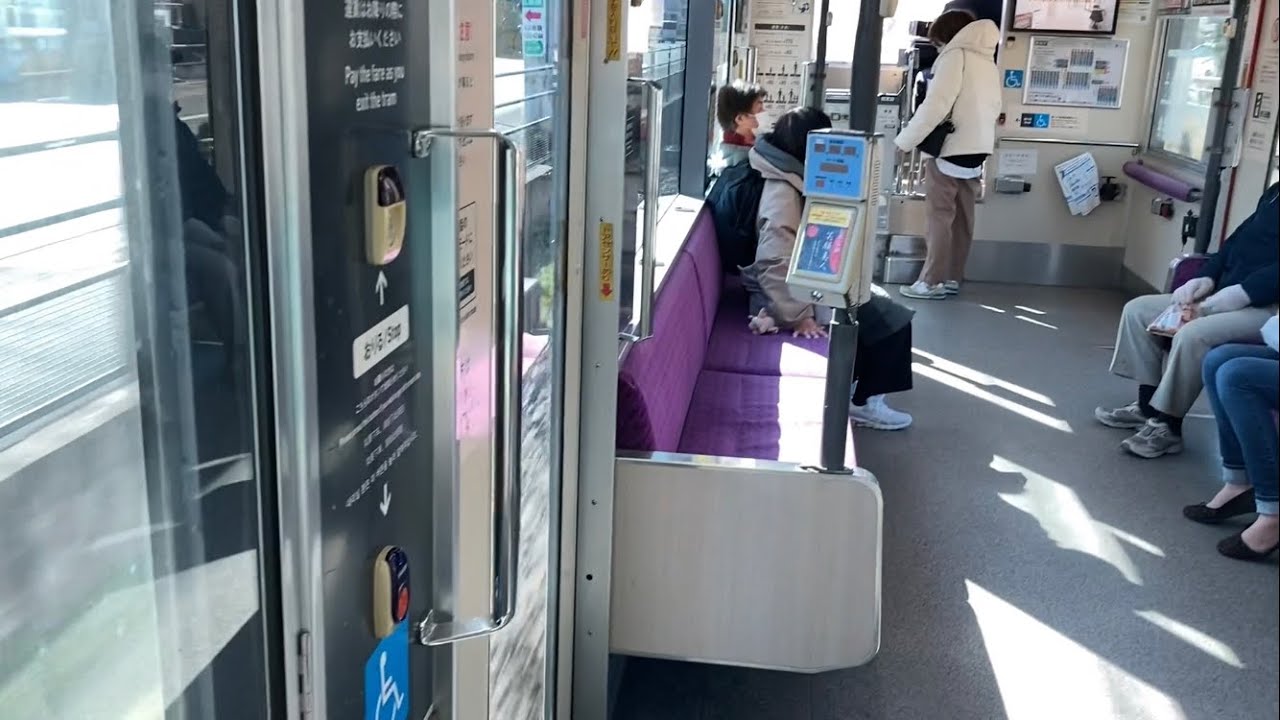【東洋IGBT】鹿児島市電1000形1012号,1017号走行音 / Kagoshima-City-Tram 1000 sound