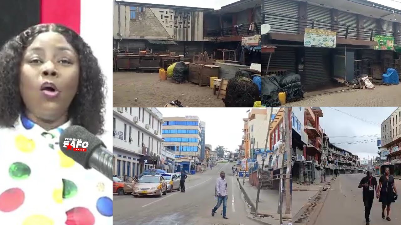 Kumasi was empty today, No buying & selling😱Bcos of Asantehemaa's final burial..see full details 