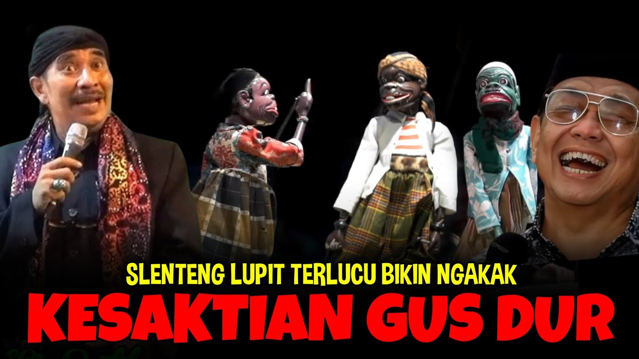 WAYANG SANTRI KI ENTHUS SUSMONO - GUS DUR DI TAKONI MALAIKAT
