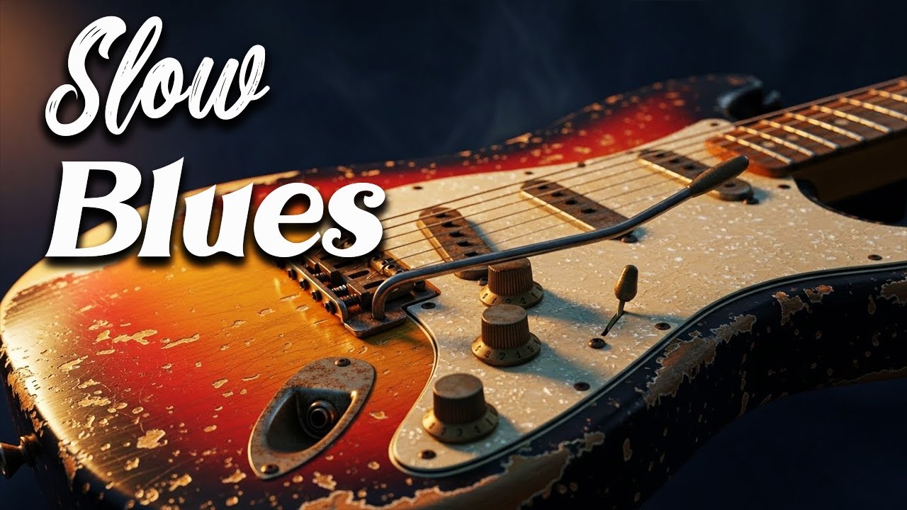 🚬 Brooding Slow Blues for Smoke Filled Memories | Slow Blues Room