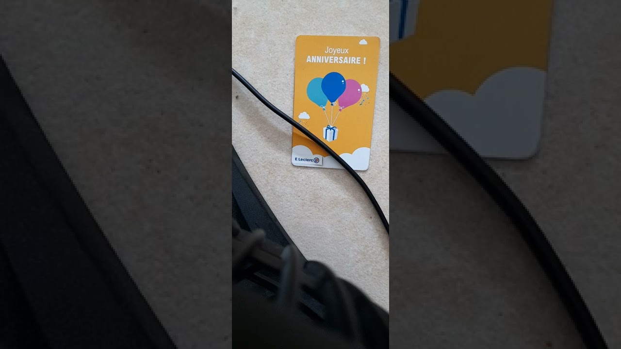 voici la carte cadeau Leclerc comme ça vous pourriez utiliser