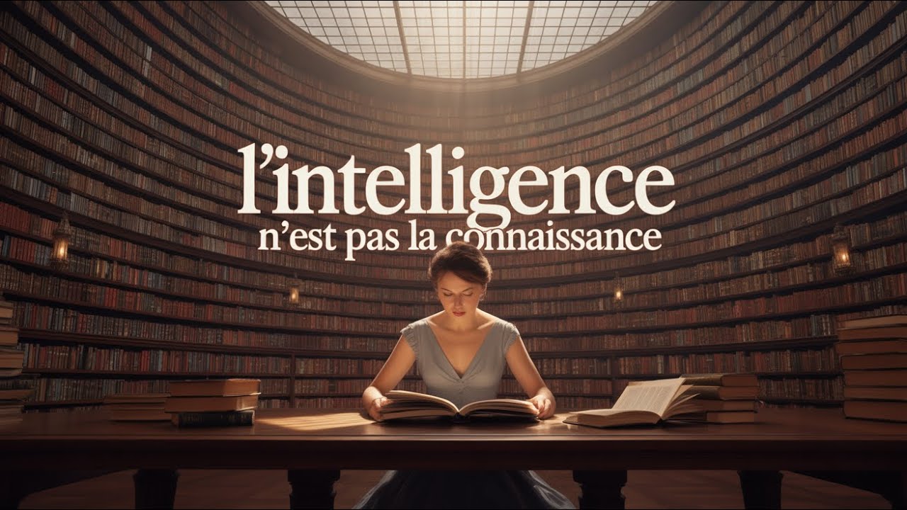 L’intelligence n’est pas la connaissance