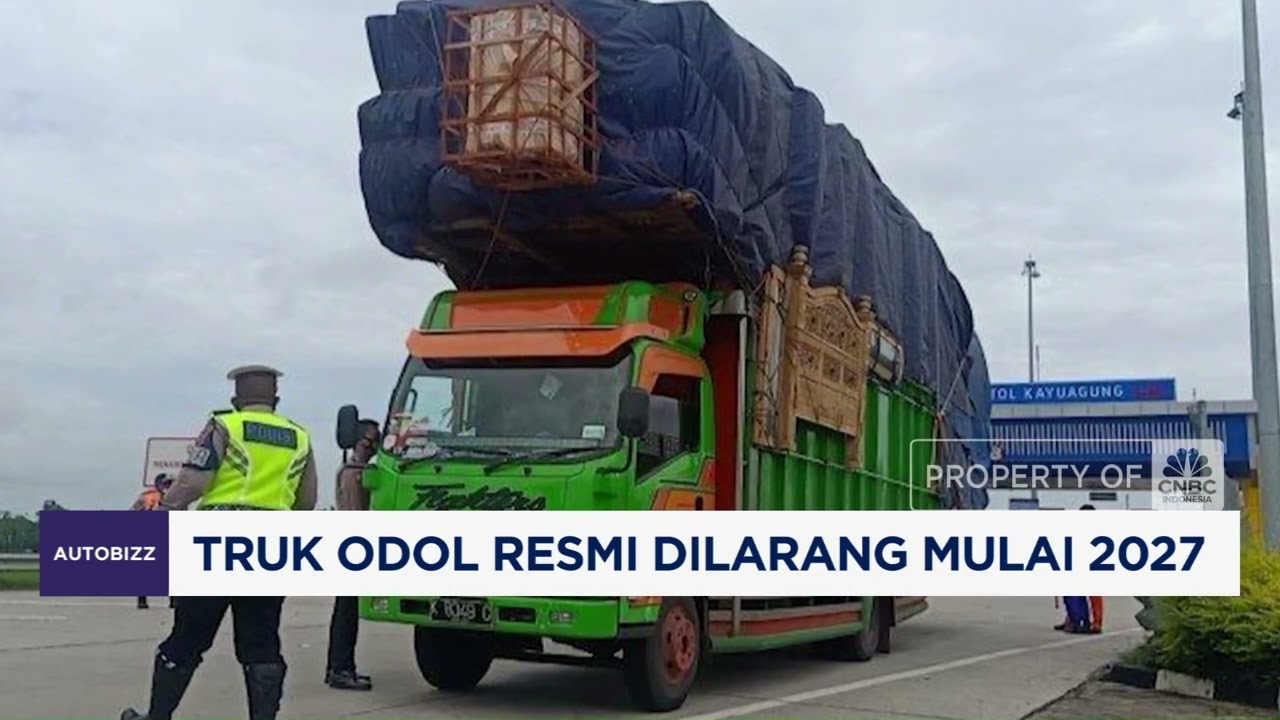 Truk Odol Resmi Dilarang Mulai 2027