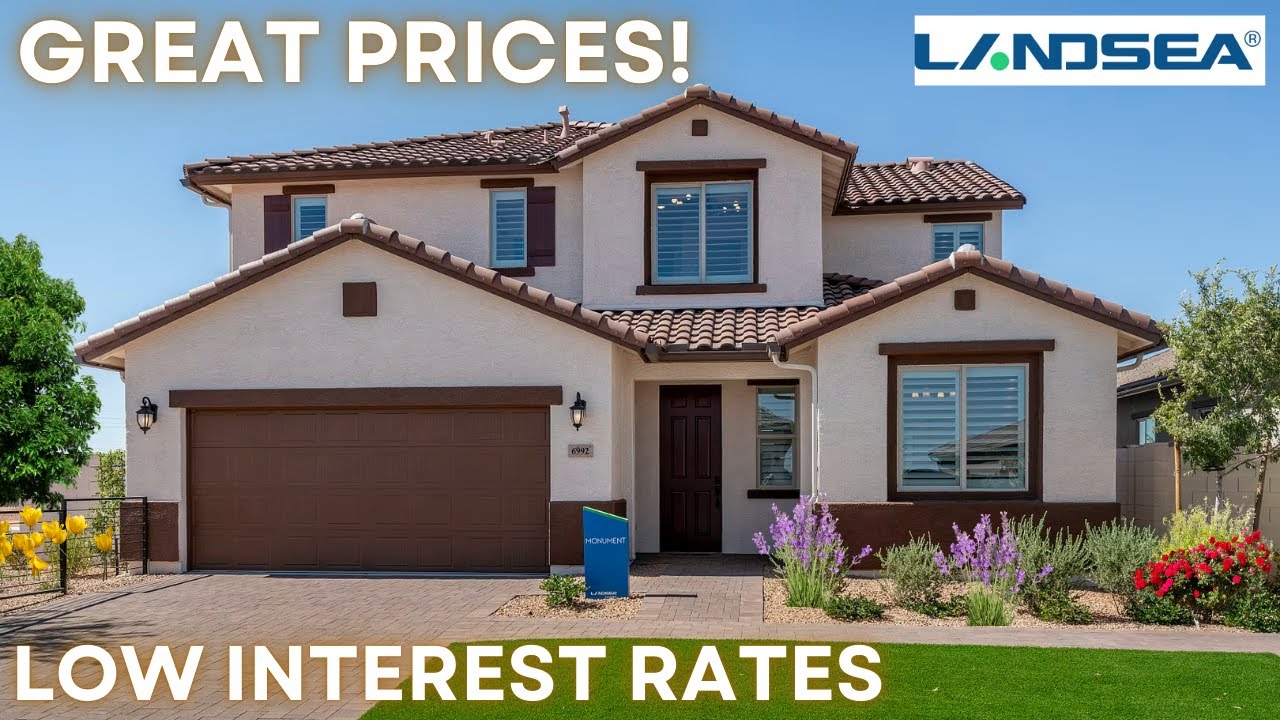 Good Prices and Low Interest Rate Homes [LandSea | Living in Arizona | San Tan Valley | Home Tours]