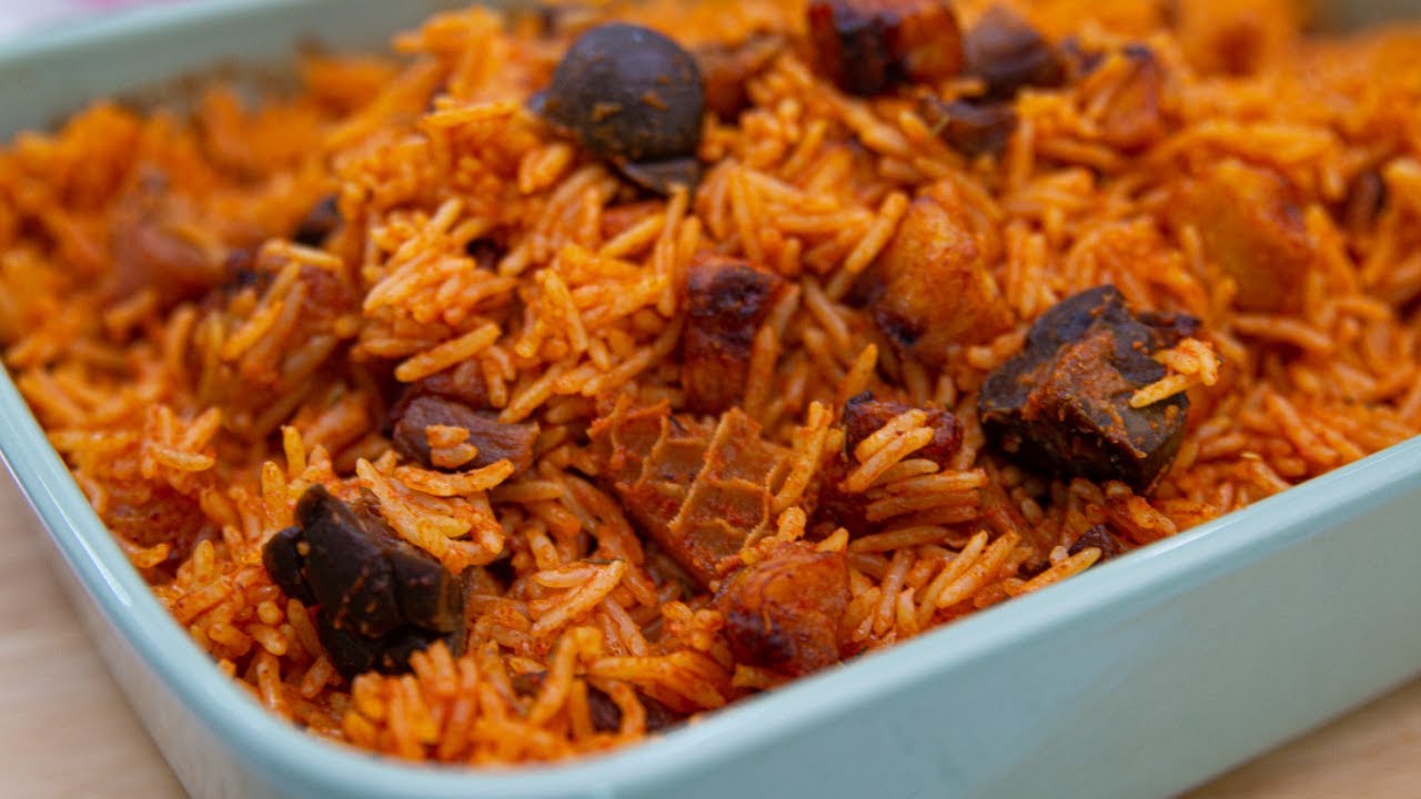 BAKED JOLLOF RICE | JOLLOF FIESTA #jollofrice