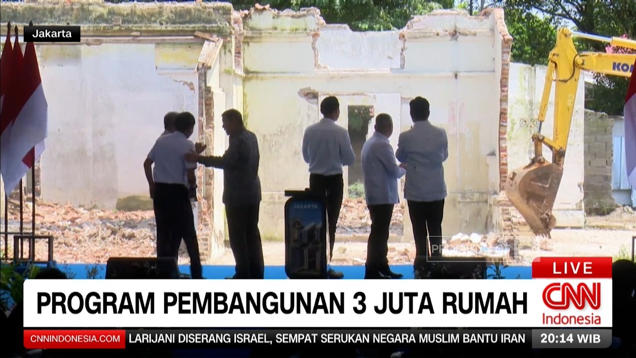 Program Ambisius Pembangunan 3 Juta Rumah untuk Rakyat