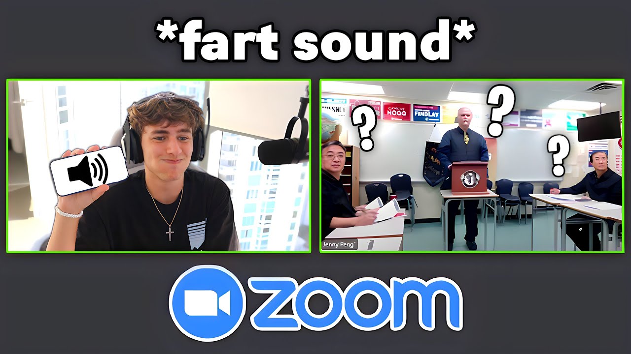 Попробуй не засмеяться: выпуск Zoom Class