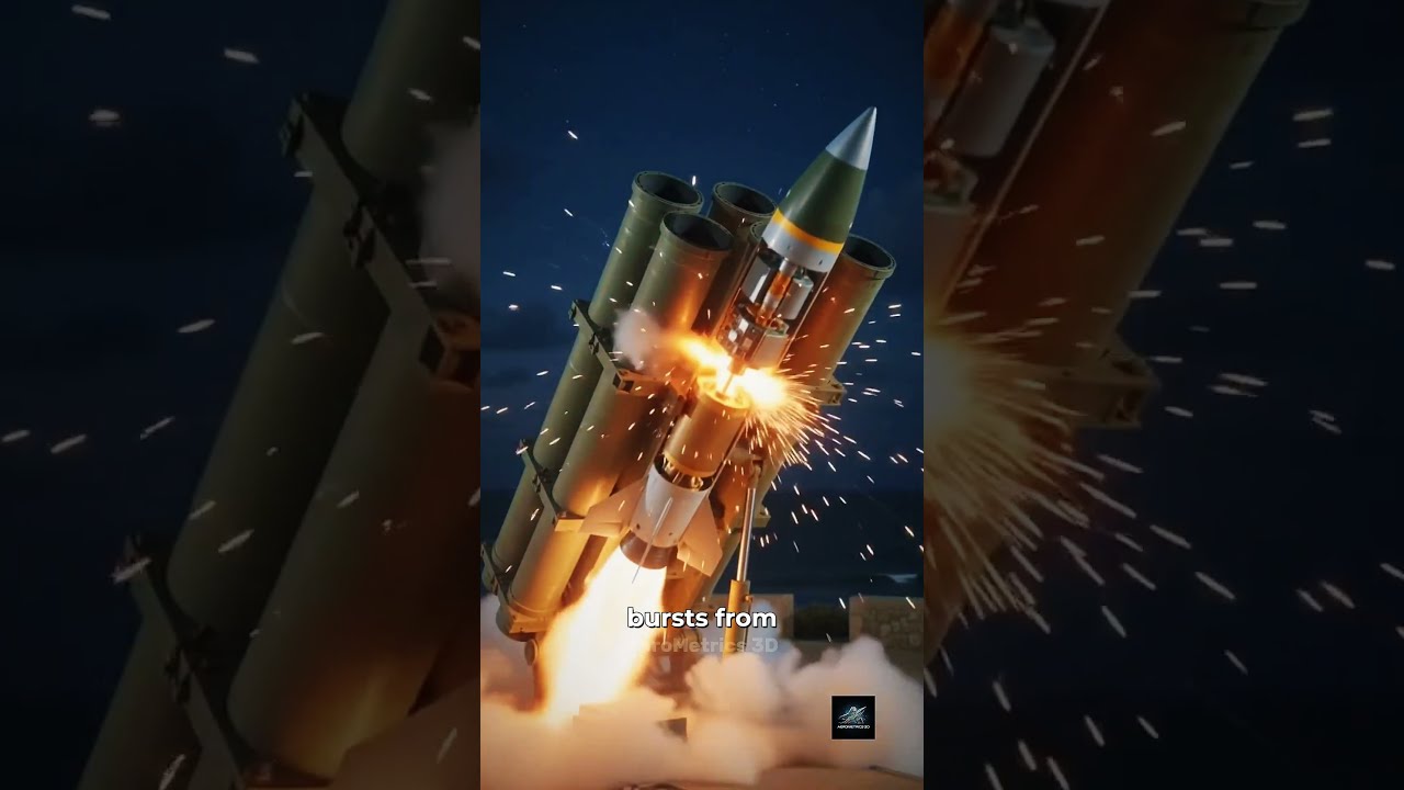 Как эта система ПВО вычисляет место падения ракет за 1 секунду: 3D-визуализация | AeroMetrics 3D