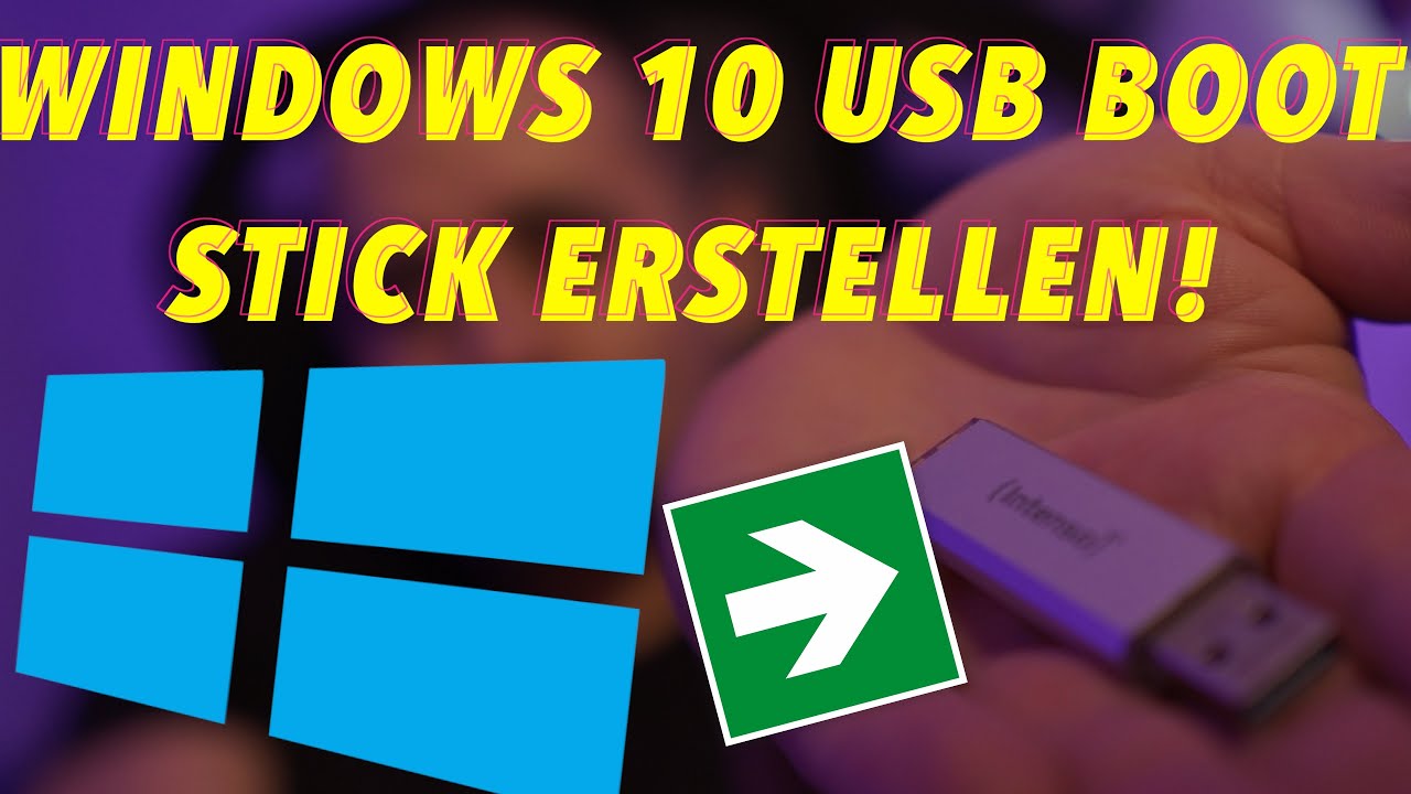 Windows 10/11 USB Boot Stick erstellen (2024)