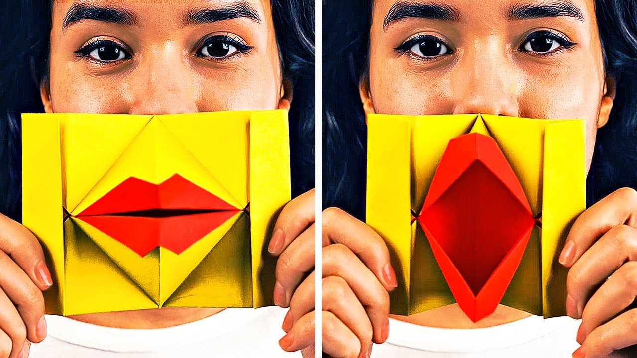 28 LEUKE EN SCHATTIGE PAPIERAMBACHTEN