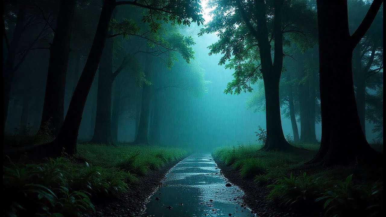 Rain Healing Music for Deep Sleep, Relaxation & Stress Relief | No Vocals