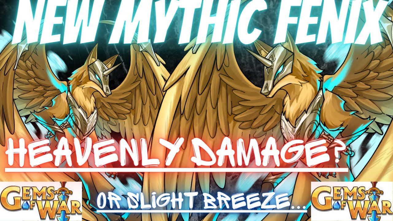 Gems of War NEW MYTHIC Fenix Team & Key Opening March 3rd 2023