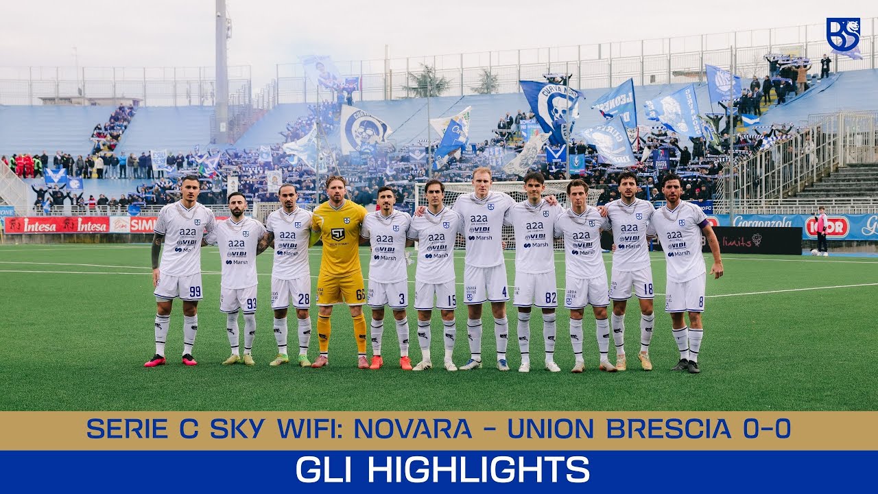 SERIA C SKY WIFI 25/26 | Novara &ndash; Union Brescia 0:0: najważniejsze momenty
