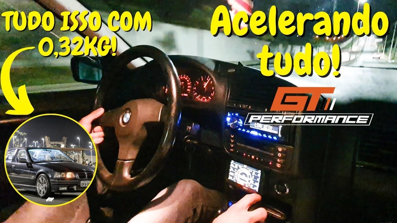 OLHA O QUE RENDE COM 0,32KG! ROLEZ&Atilde;O na BMW PEGA BOBO - 323 Turbo com Swap de motor da GTPerformance