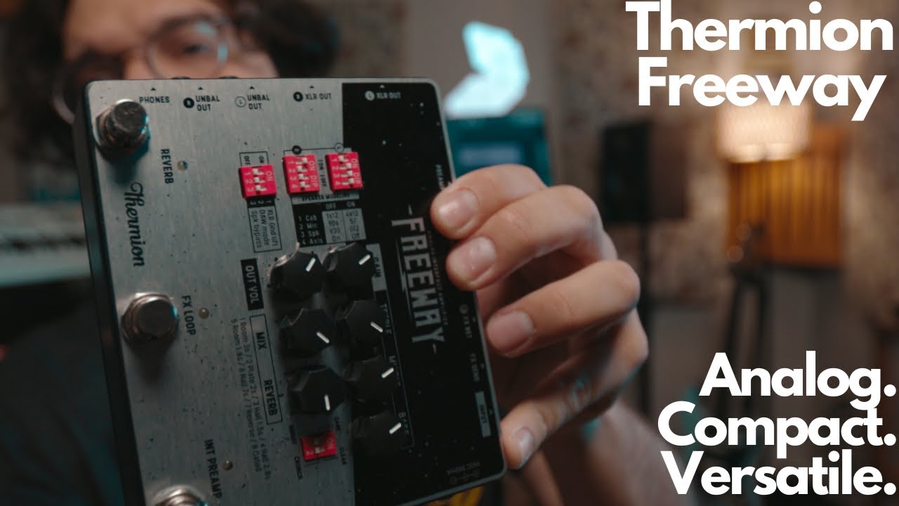 The Analog Amplifier Pedal That Could | Thermion Freeway - Demo and Review