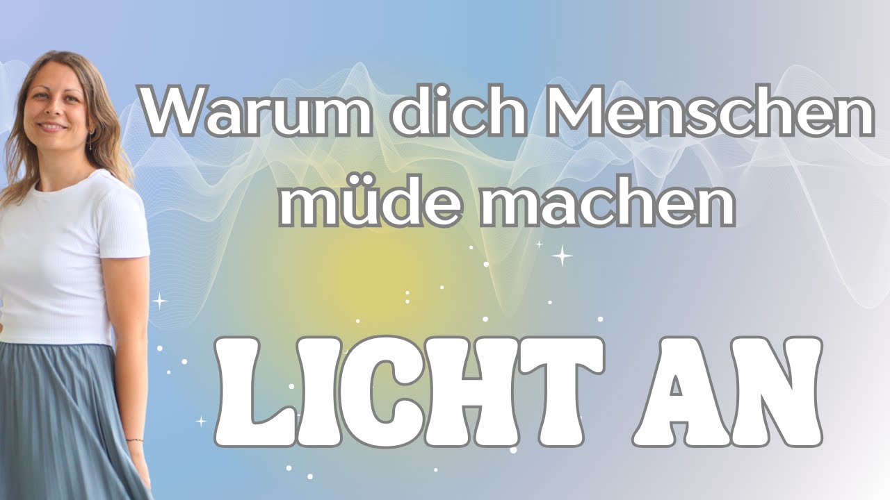 Folge 3 - Zeit mit Menschen macht müde (Energiehaushalt verstehen)