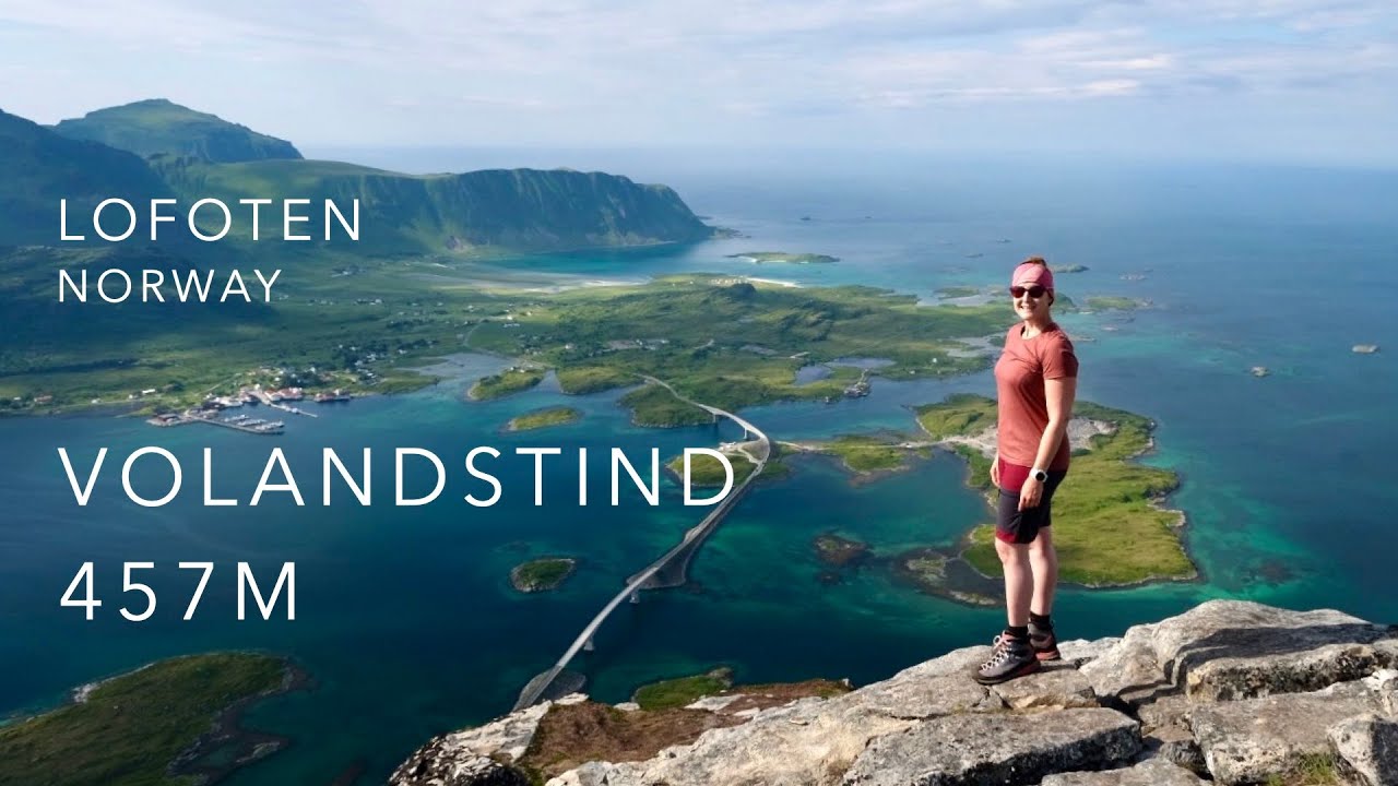Lofoten: Wanderung zum Volandstind (457m) - Norwegen - Mittelschwer