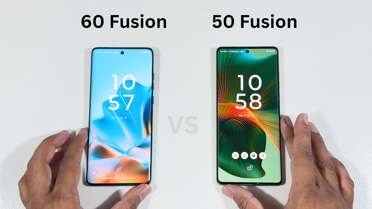 Motorola Edge 60 Fusion vs 50 Fusion Speed Test and Camera Compare