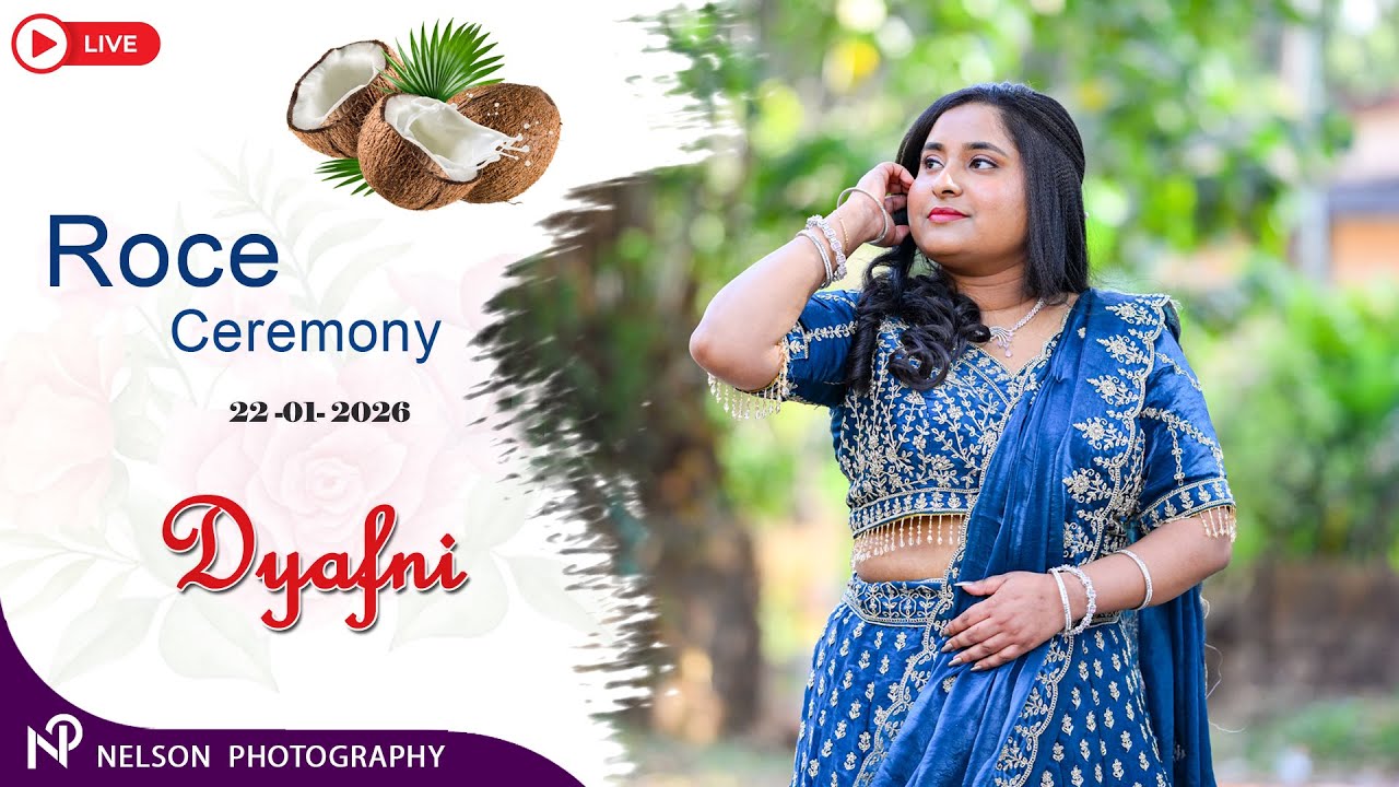 Roce Ceremony of DYAFNI  watch LIVE by #NelsonPhotographyMangalore