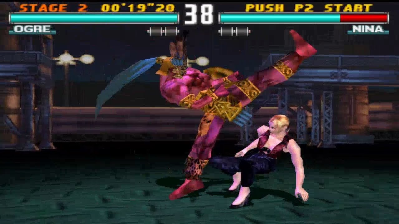 Tekken 3 Ogre with Hwoarang Moves Arcade