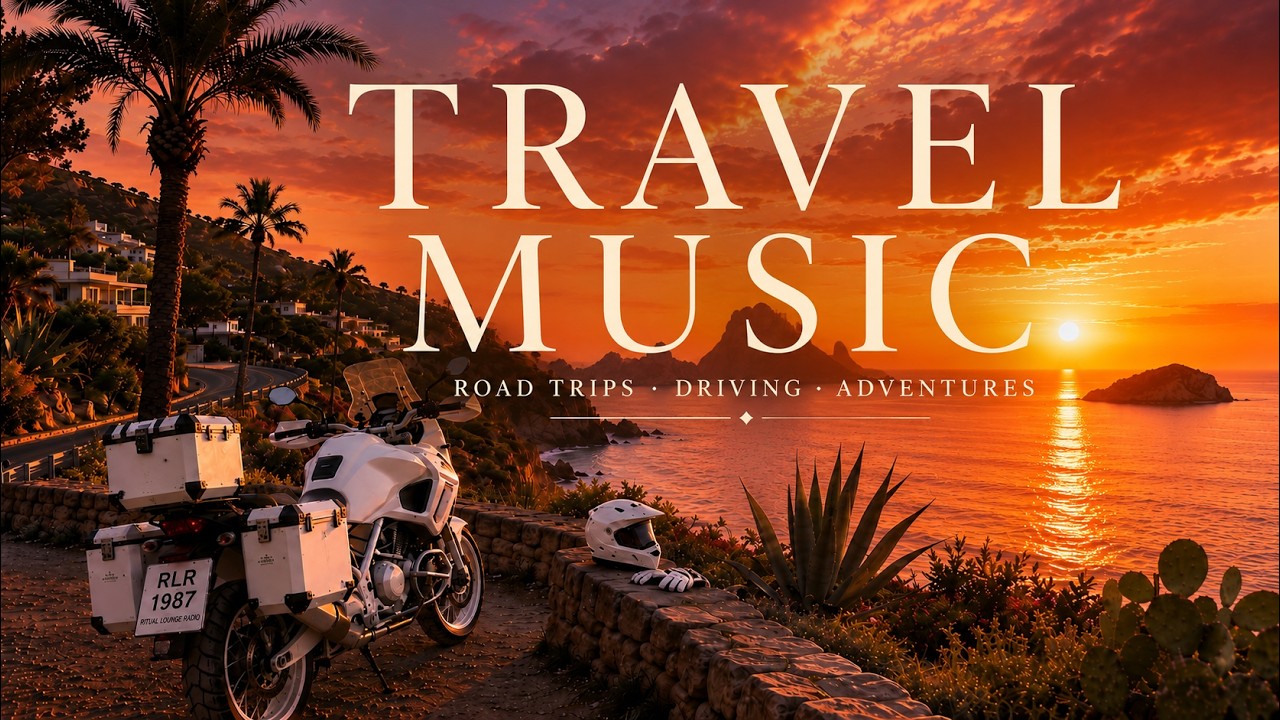 Sunset Road Trip 🌅 Travel Music for Driving & Coastal Adventures | Melodic House Mix