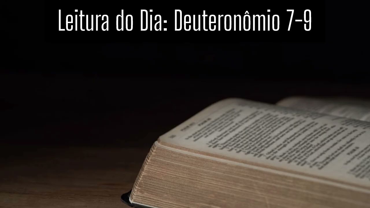 LEITURA ANUAL DA BIBLIA - DIA 58 - DEUTERONÔMIO 7-9 - PENDÃO REAL