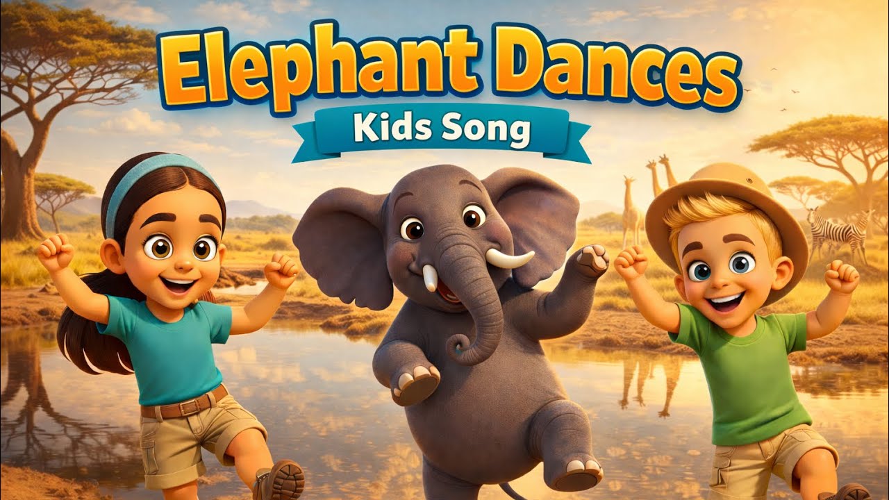 Elephant Dances! Kidsmusic | Lois&vivi 🌟 