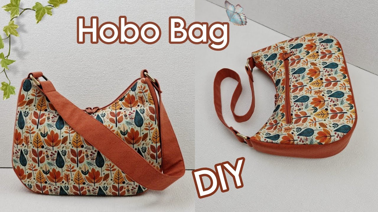 DIY Cara Membuat Tas/Hobo Bag/Tutorial & Pattern