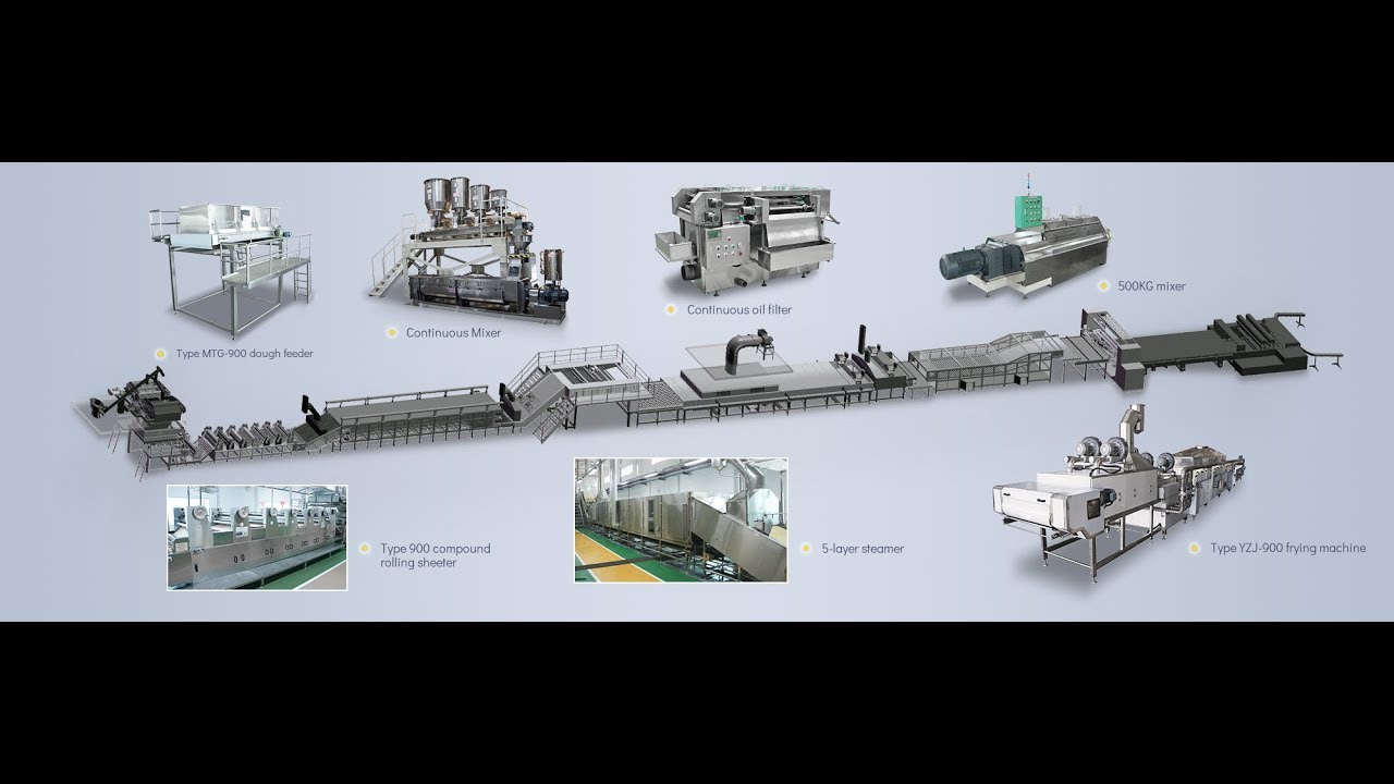 High-speed Instant noodle production line