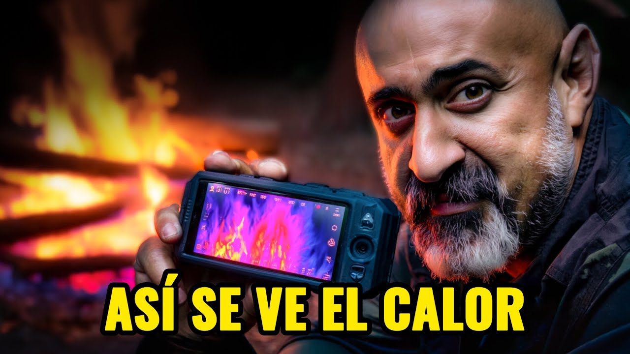 ¿Cuál es la Fogata MÁS Caliente? (Lo Vemos con Cámara Térmica)