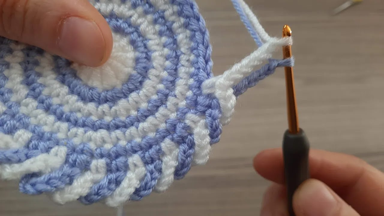 Wonderful Very Easy Crochet Knitting Motif Model (Knitting Love) - Muhteşem güzel tığ işi motif örgü