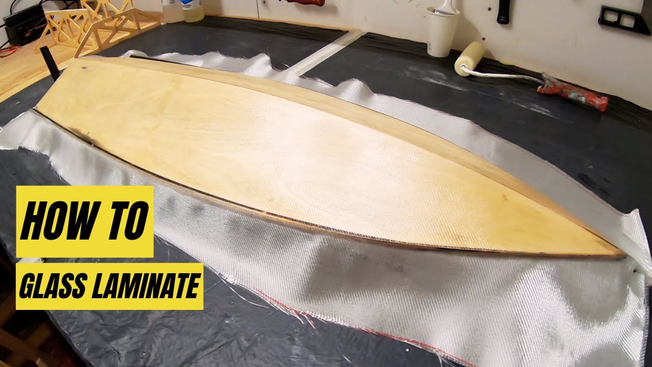RC boat build: How to glass laminate your boat