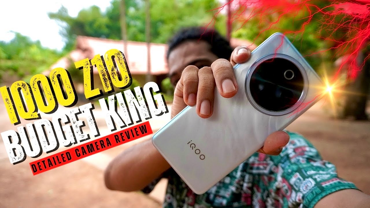Lightning item⚡️IQOO Z10 Detailed camera review..!