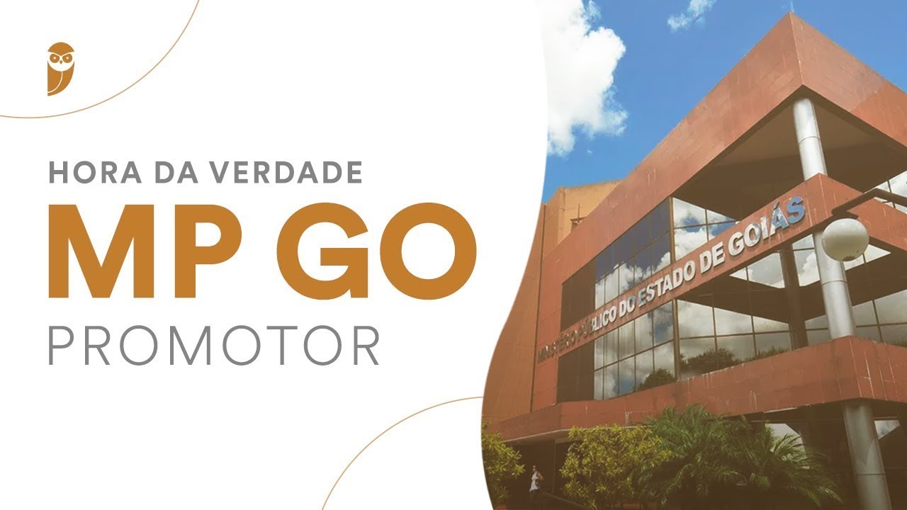 Curso Hora da Verdade: MP GO (Promotor) - Direito Constitucional: Prof. Danniel Adriano