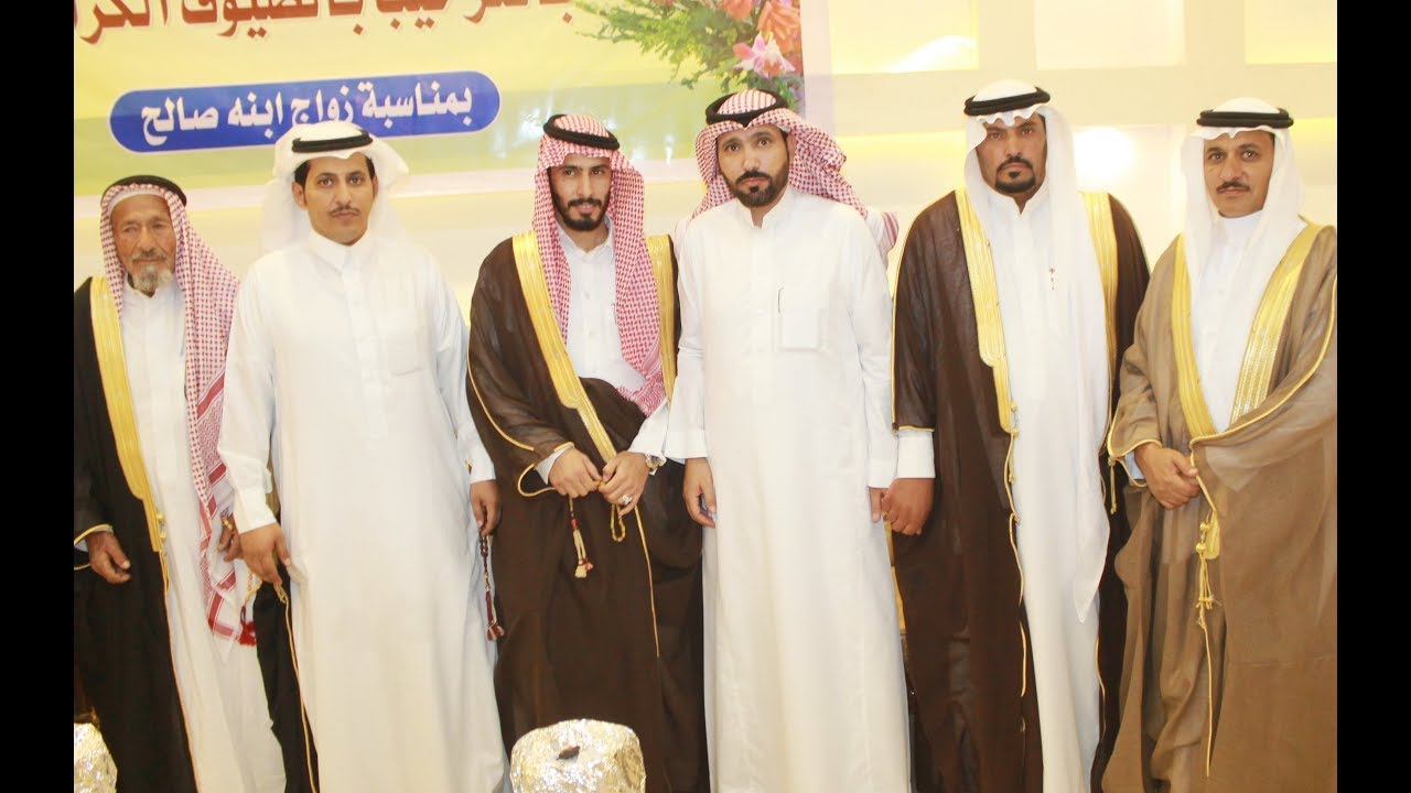 حفل زواج الشاب / صالح بن عوض الرشيدي