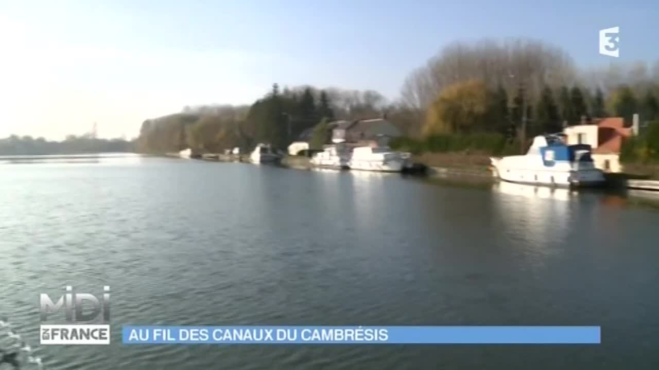 SUIVEZ LE GUIDE : Au fil des canaux du Cambrésis