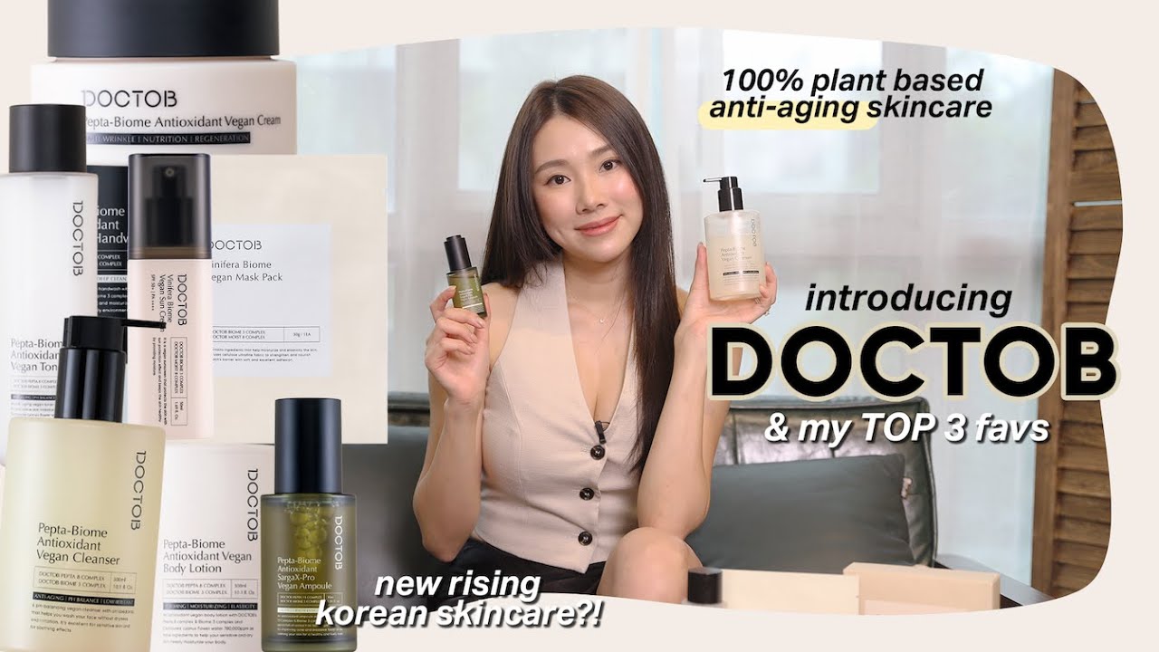 MY FAVOURITE ANTI-AGING KOREAN SKINCARE ft. DOCTOB 🍃🤎 | MONGABONG