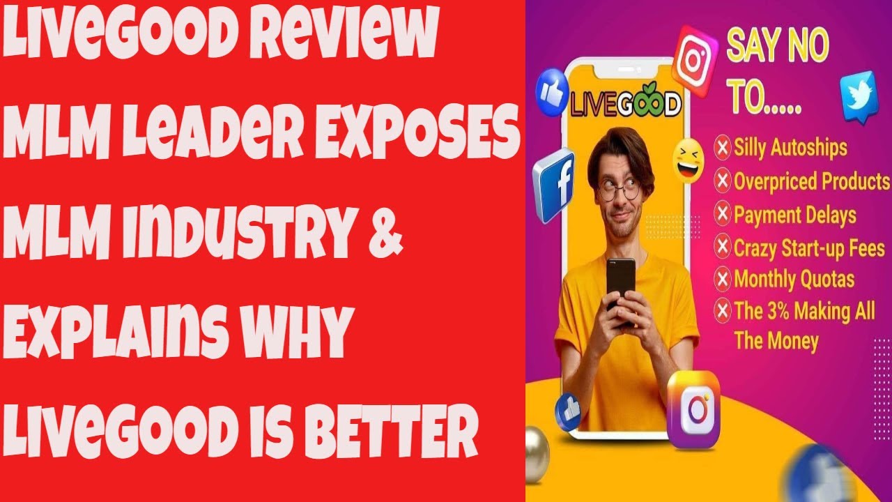 LIVEGOOD REVIEW|MLM Leader EXPOSES The MLM Industry & Explains Why Livegood is Just BETTER