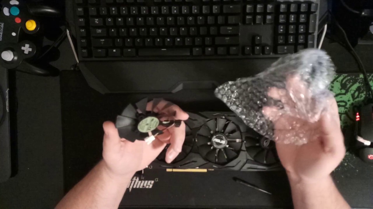 ASUS ROG STRIX GTX 1080 Fan Replacement