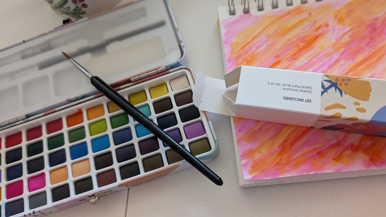 Creating Colorful Scrapbook Paper With Watercolors