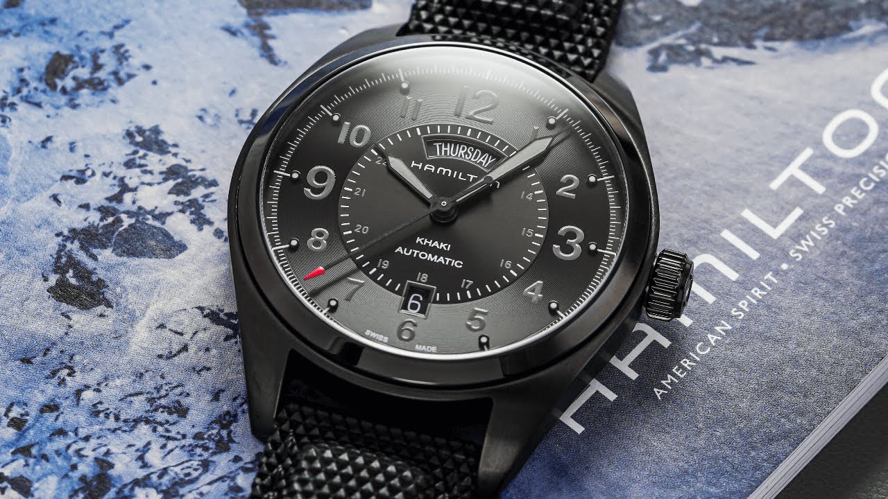 Тактические полевые часы Hamilton — Khaki Field Day Date Auto