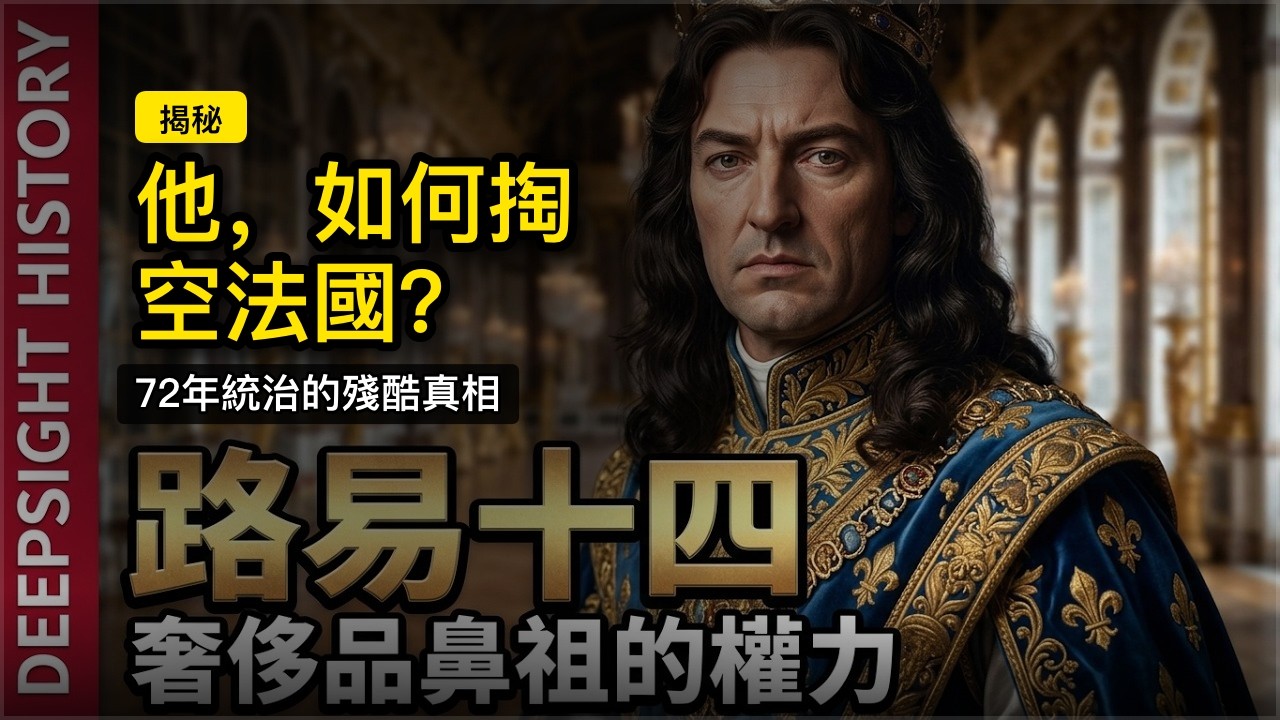 歷史探秘 EP68 | 波旁王朝和太陽之王路易十四  - 法國如何在后文藝復興時代稱霸歐洲？法國生活方式如何成爲世界模仿的範本？法國政治經濟文化乃至藝術如何超越歷史的高峰？路易十四何以成爲奢侈品鼻祖？