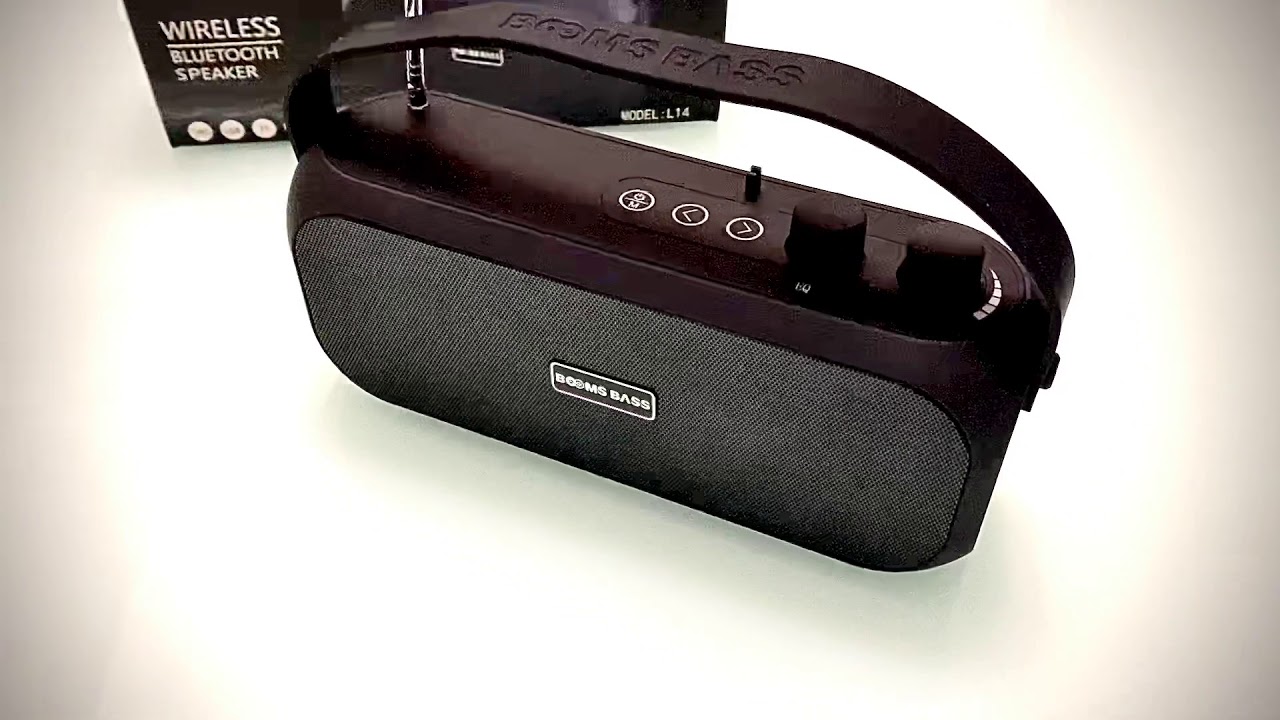 Wireless Bluetooth Speaker Boom Bass L14 Review