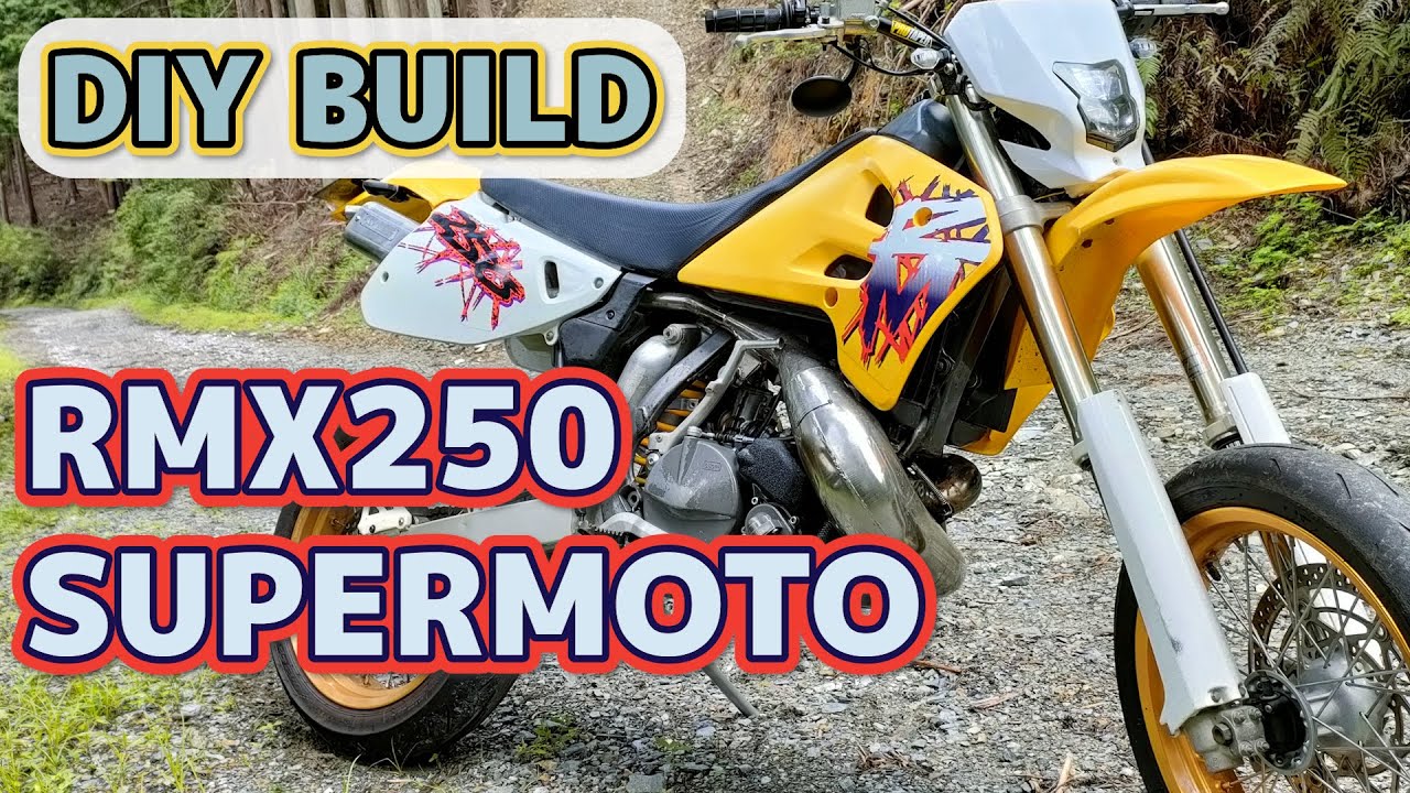 総集編 DIY RMX250S スーパーモタードカスタム